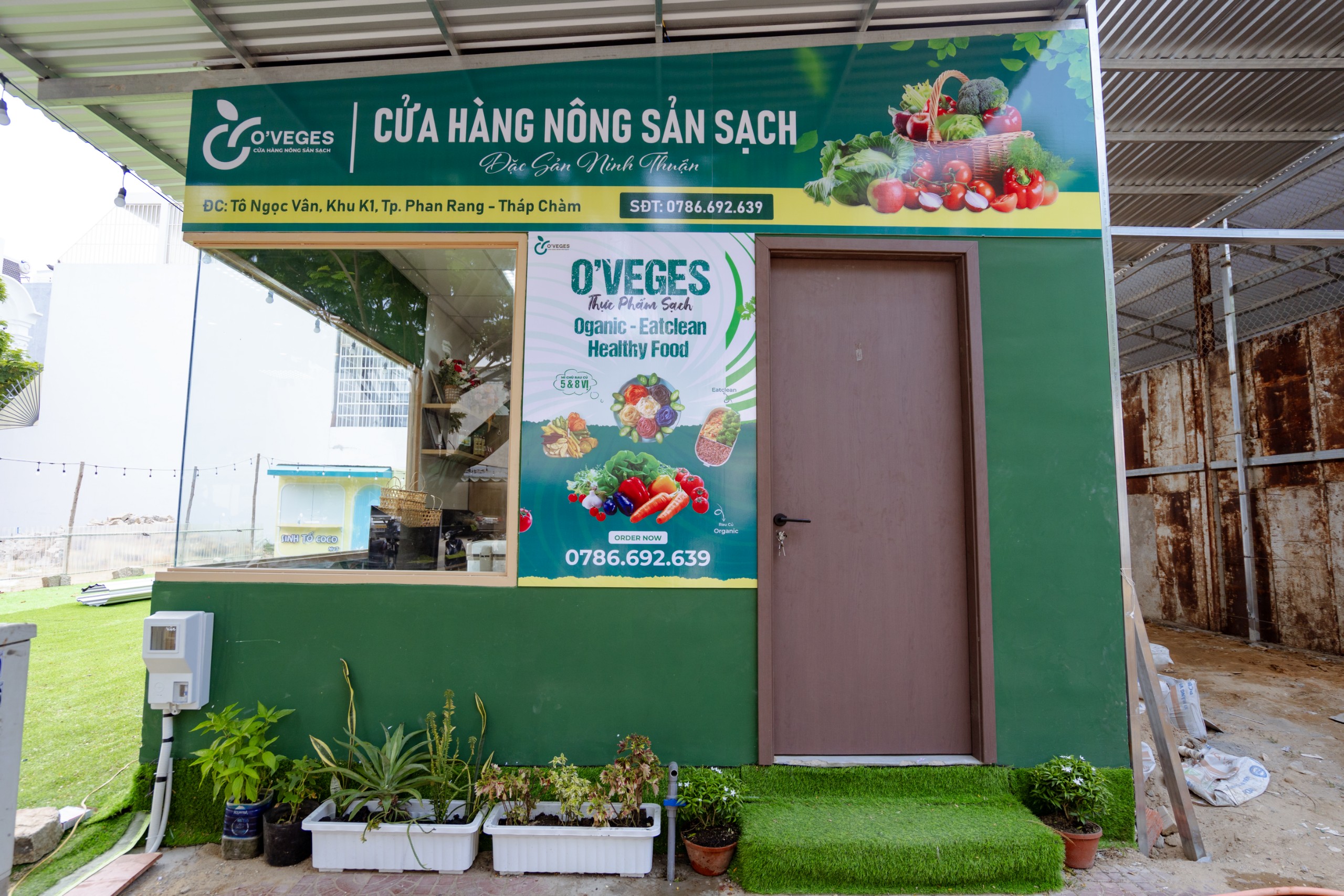 Cửa hàng chuyên nông sản Ninh Thuận O'Veges tại K1, Phan Rang